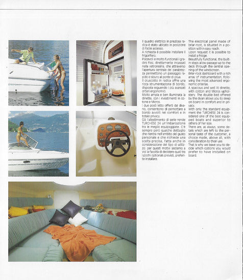 Cranchi Turchese 24 Brochure