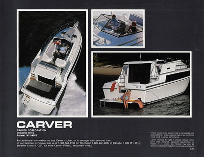 Carver 32 Mariner Brochure