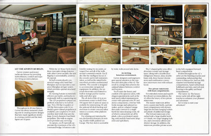 Carver 42 Motor Yacht Brochure