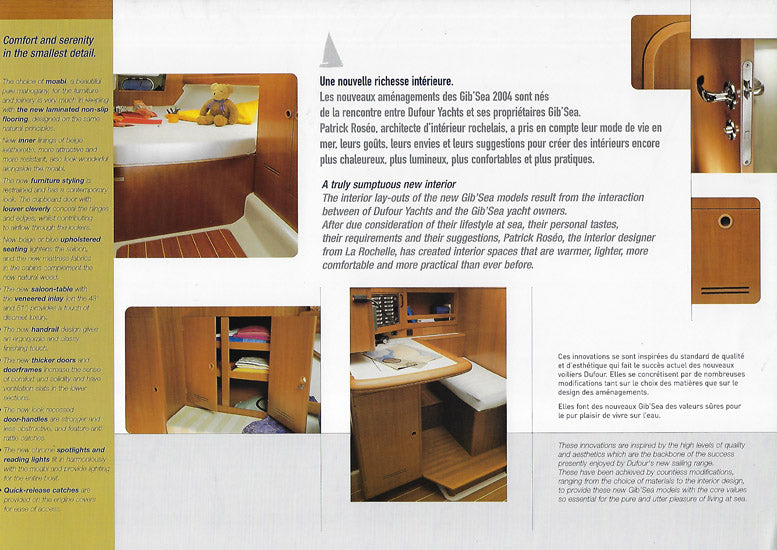Dufour Gib'Sea 2004 Brochure