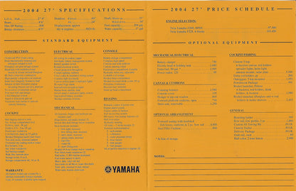 Jupiter 27 Specification Brochure