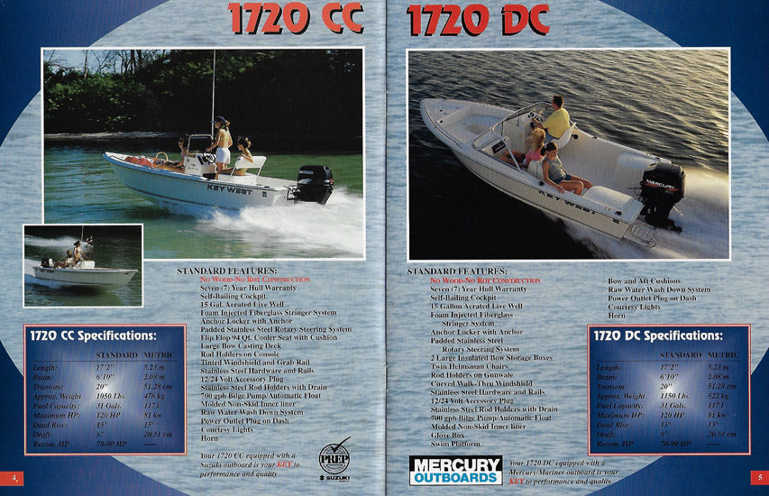 Key West 1990s Brochure