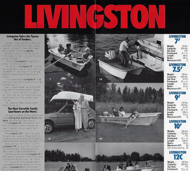 Livingston 1986 Brochure