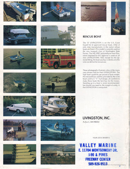 Livingston 1982 Brochure