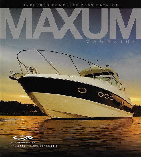 Maxum 2009 (Fall) Brochure