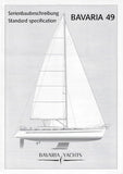 Bavaria 49 Specification Brochure