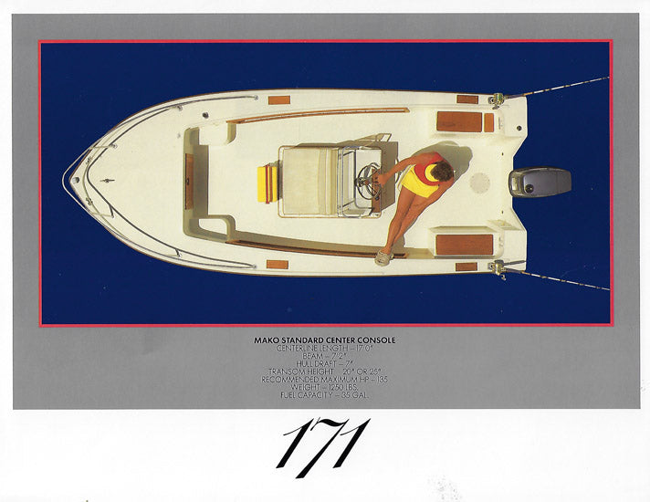 Mako 171 Center Console Brochure