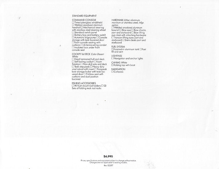Mako 171 Special Center Console Brochure