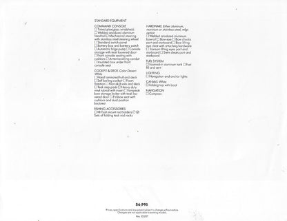 Mako 171 Special Center Console Brochure