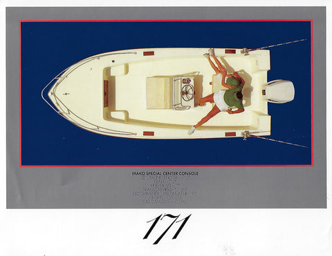 Mako 171 Special Center Console Brochure