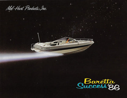 Mel-Hart 1986 Baretta & Success Brochure