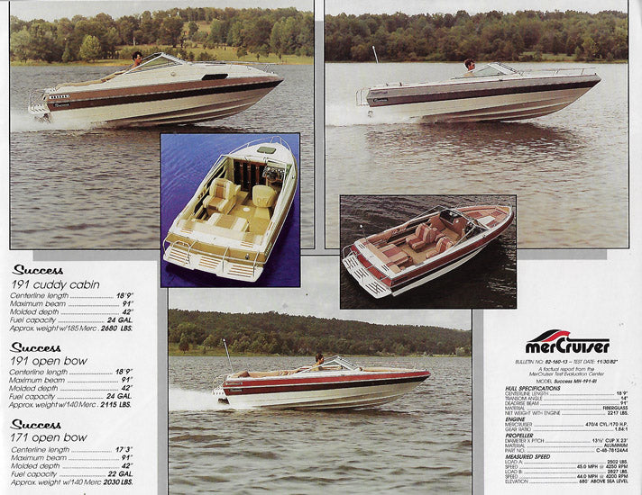 Mel-Hart 1986 Baretta & Success Brochure