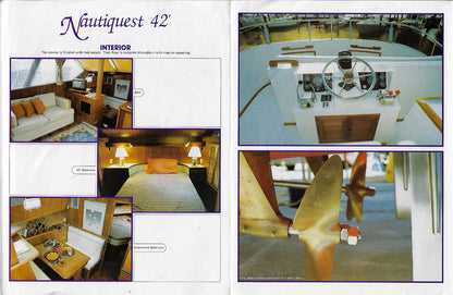 Nautiquest 42 Cockpit Motoryacht Brochure