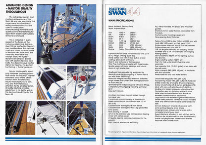 Nautor's Swan 44 Brochure