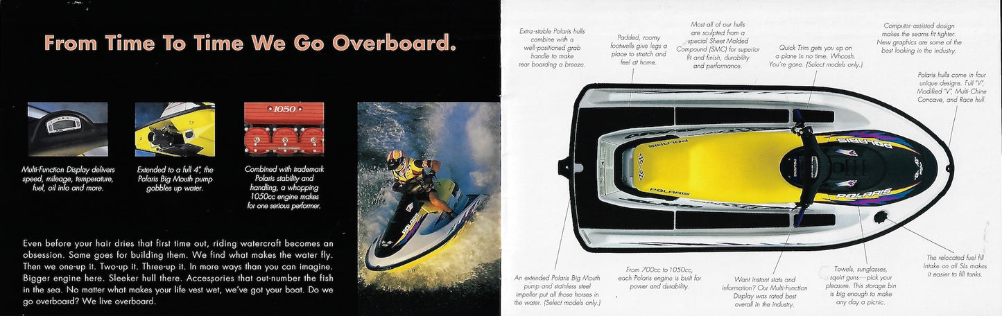 Polaris 1997 Watercraft Brochure