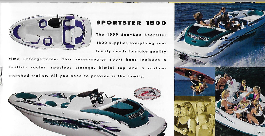 Sea Doo 1999 Mini Sport Boats Brochure