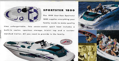 Sea Doo 1999 Mini Sport Boats Brochure