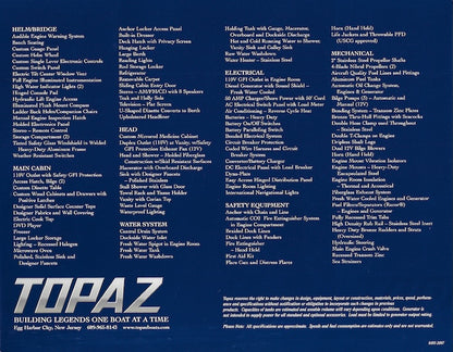 Topaz 40 Express Brochure