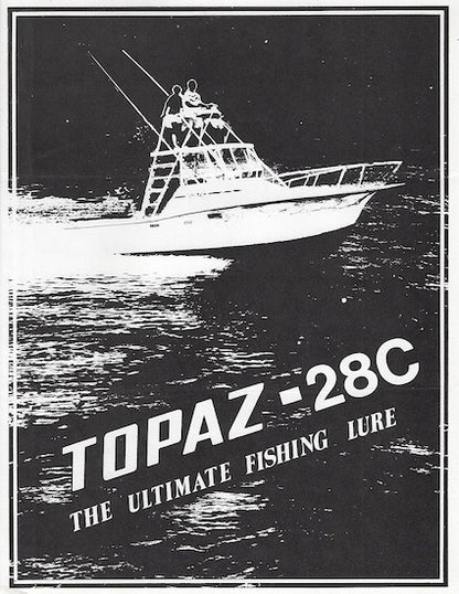Topaz 28 Cuddy Brochure