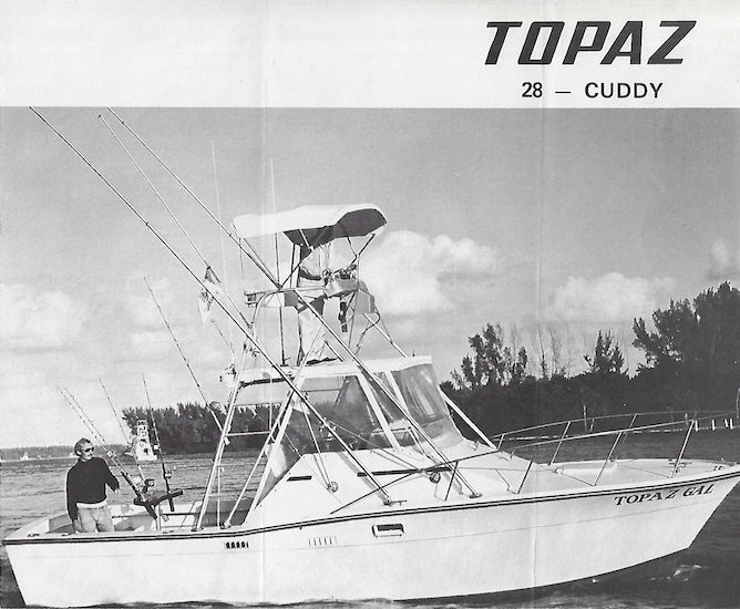 Topaz 28 Cuddy Brochure