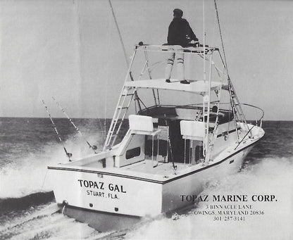 Topaz 28 Cuddy Brochure