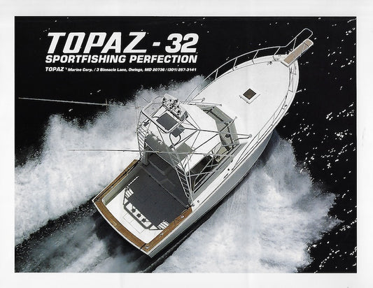 Topaz 32 Brochure
