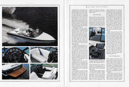 Malibu Response Powerboat Magazine Reprint Brochure