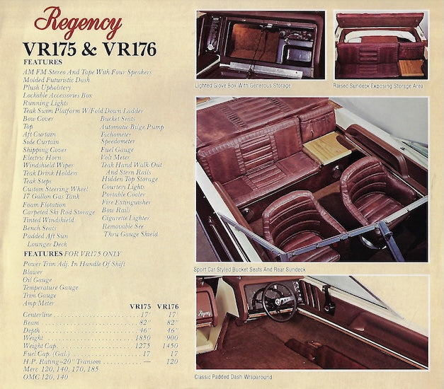 Starfire VR175 & VR176 Regency Brochure