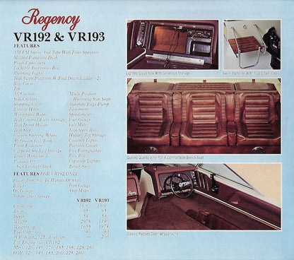 Starfire VR192 & VR193 Regency Brochure