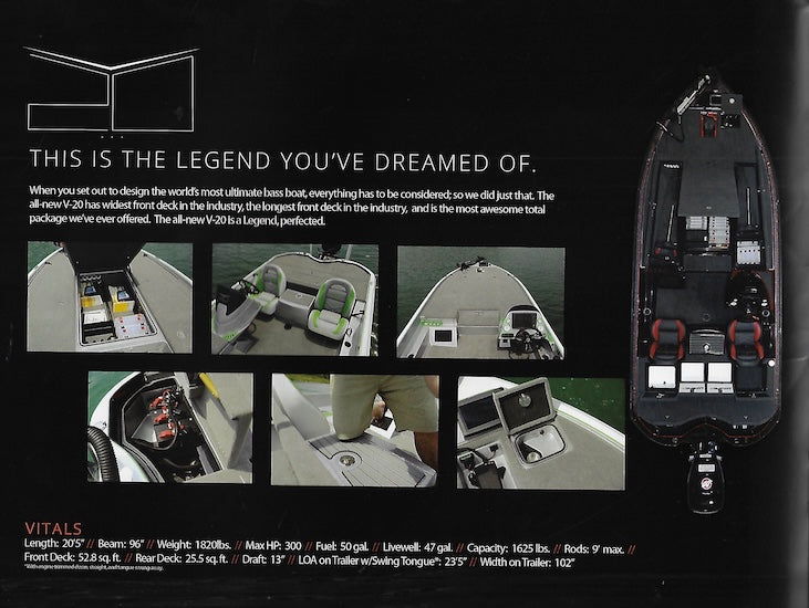 Legend 2017 Bass Boat Brochure