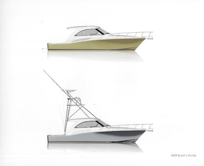 Hatteras 45EX Specification Brochure