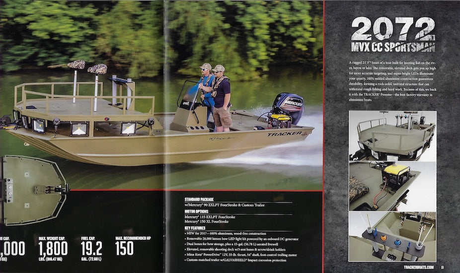 Tracker 2017 Grizzly Utility Brochure
