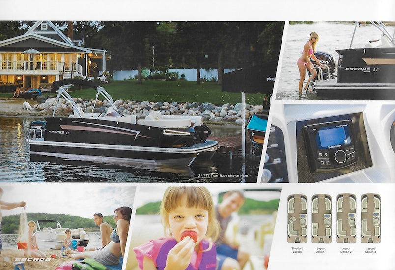Larson 2017 Escape Pontoon Brochure