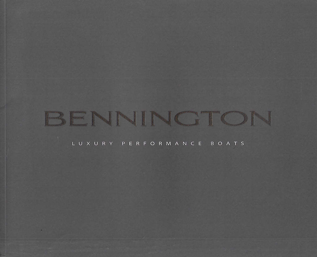 Bennington 2017 Pontoon Brochure SailInfo I