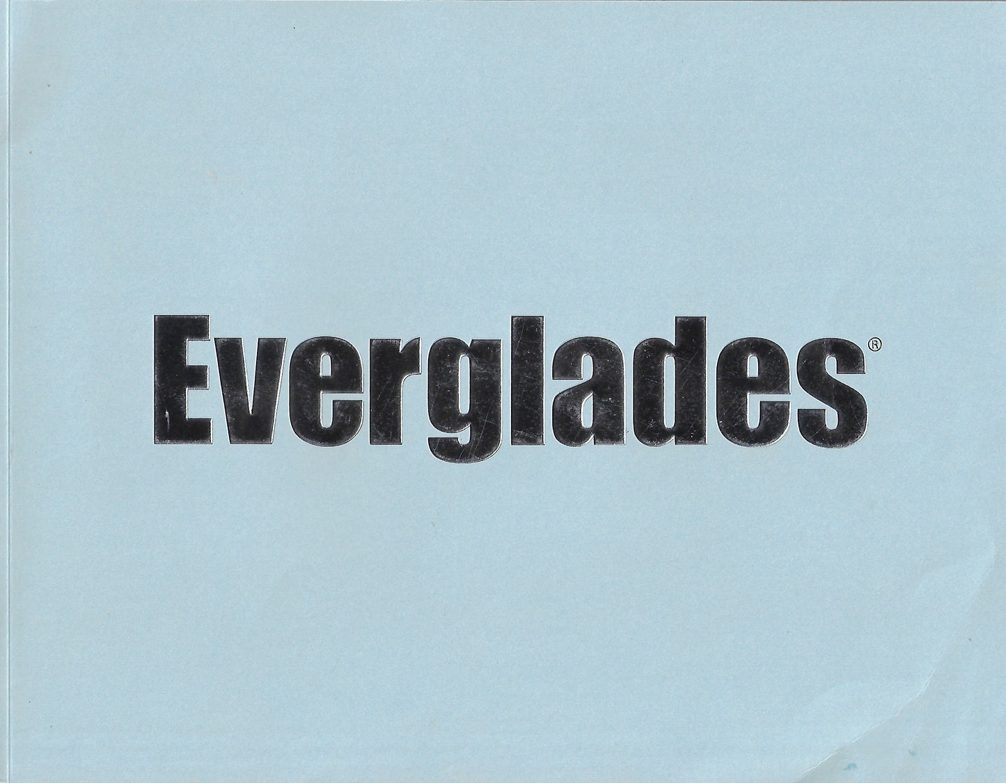 Everglades 2017 Brochure