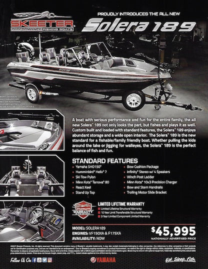 Skeeter Solera 189 Brochure