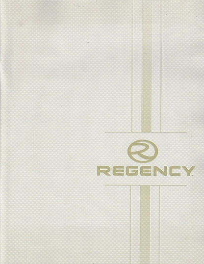 Regency 2017 Pontoon Brochure