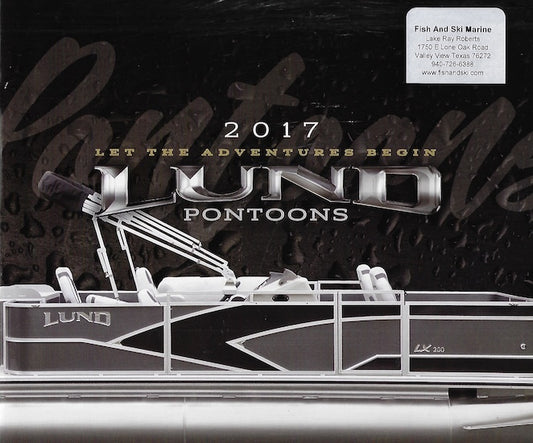 Lund 2017 Pontoon Brochure