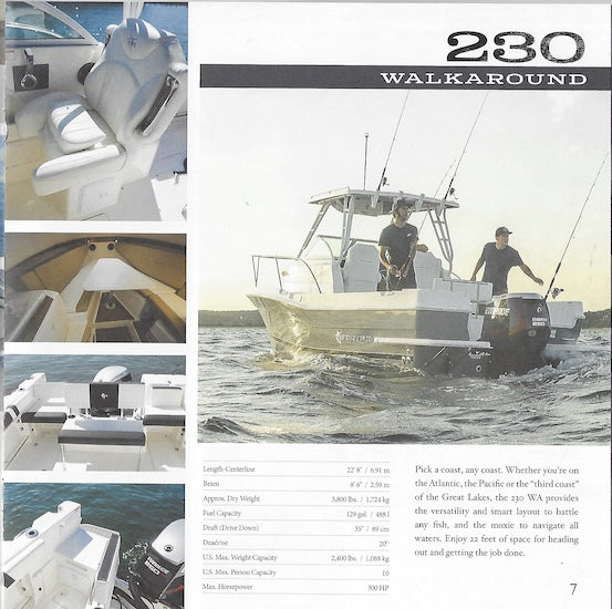 Seaswirl 2018 Striper Brochure