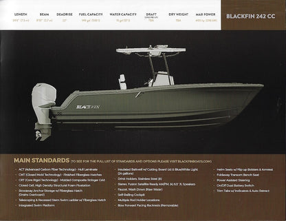 Blackfin 2018 Brochure