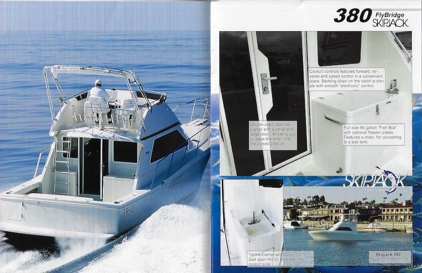 Skipjack 380 Flybridge Brochure