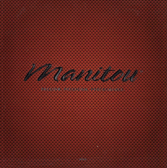 Manitou 2018 Pontoon Brochure