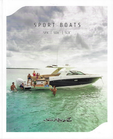 Sea Ray 2018 Sport Boats Brochure