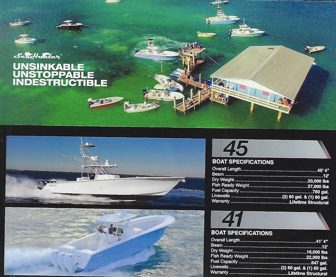 Seahunter 2018 Brochure