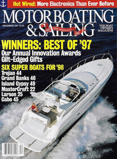 Trojan 440 Express Motorboating & Sailing Magazine Reprint Brochure