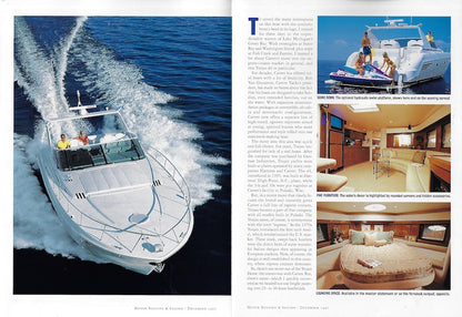 Trojan 440 Express Motorboating & Sailing Magazine Reprint Brochure