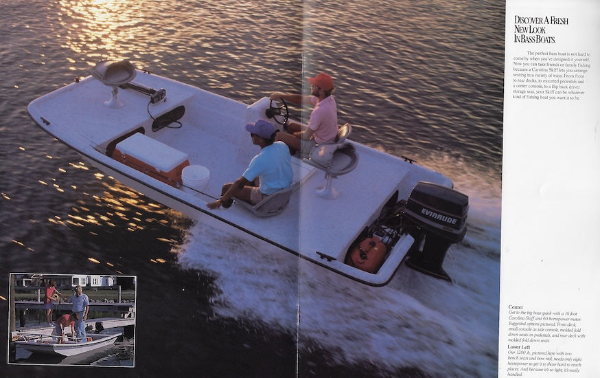 Carolina Skiff 1990 Brochure Package