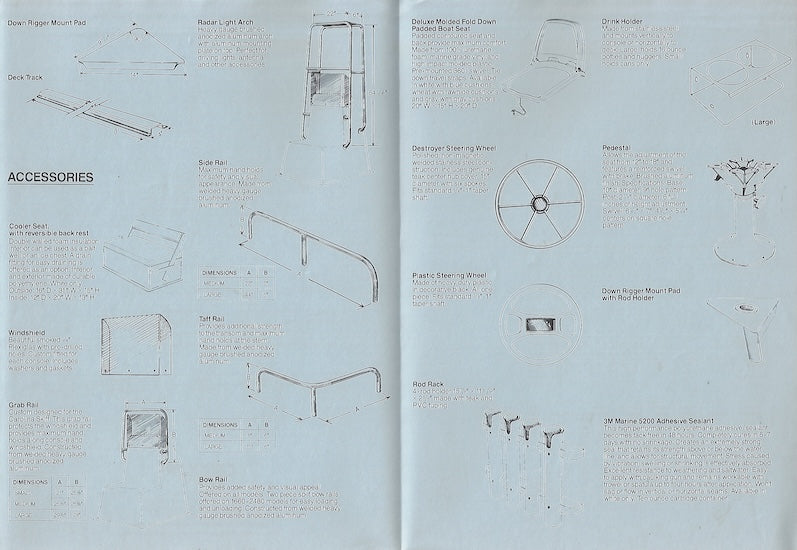 Carolina Skiff 1990 Brochure Package