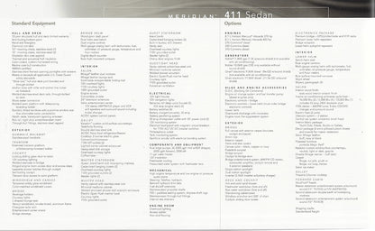 Meridian 2003 Launch Brochure