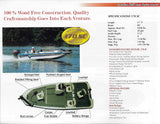 Carolina Skiff 1999 Venture Bass Brochure